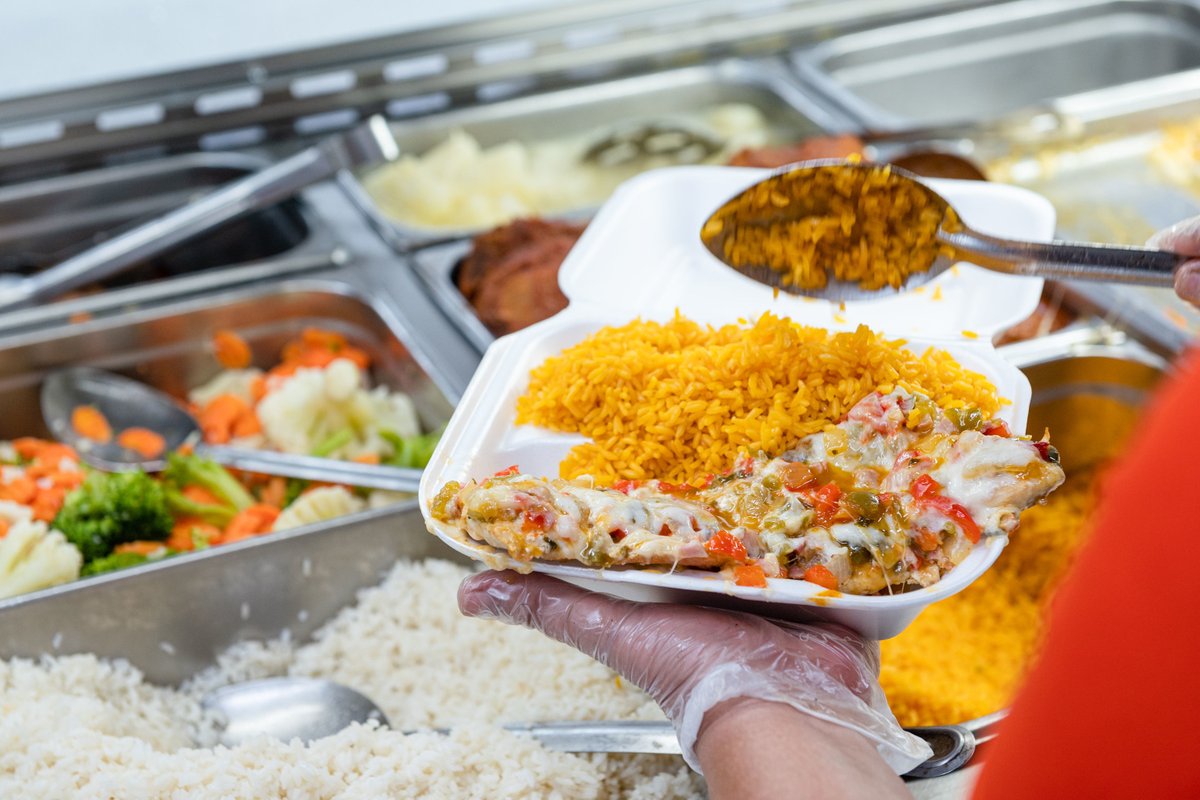 downstairsFL's tweet photo. Served and ready to go!🥘
*hot plates available at certain locations* https://t.co/lGkHR6oAQ2