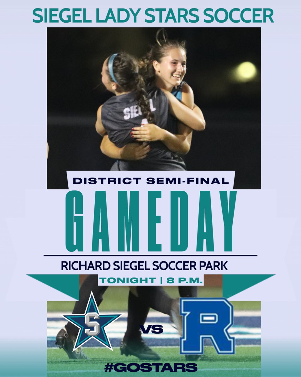 GAMEDAY!!! Tonight is a big one in a win or go home game against Rockvale! We need you out there and loud Siegel Nation!! #beintentional