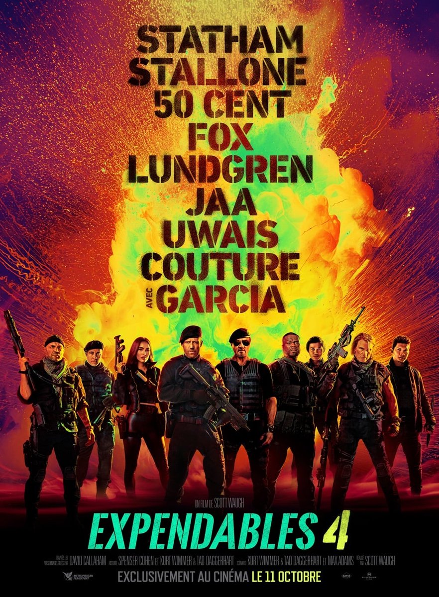 popcornsapp's tweet photo. Jour J pour Expendables 4 qui sort aujourd'hui au cinéma 💪💥 https://t.co/rDpFWbZ6GP