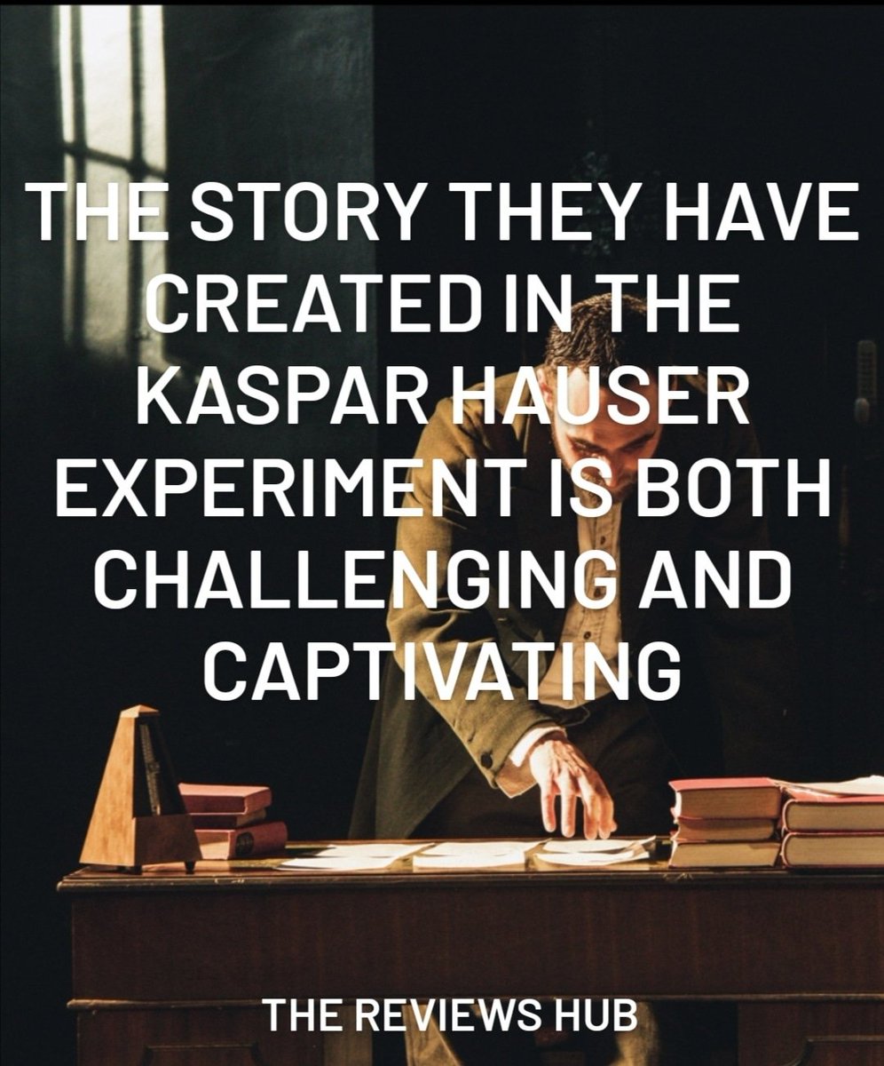 AnimikiiTheatre's tweet photo. 1 WEEK TO GO

#thekasparhauserexperiment
is coming to LONDON for just 5 nights! ⚡

Get booking! 👀

17-21 OCTOBER 🎶
@SpaceArtsCentre 
🎟️https://t.co/u4rGx4j9v9

@LondonTheatre1 @LondONtheinside 
@TimeOutTheatre 
@WOS_OffWestEnd 
@Londonist 
@visitlondon 
@WhatsOnStage https://t.co/4jED0gn2wQ