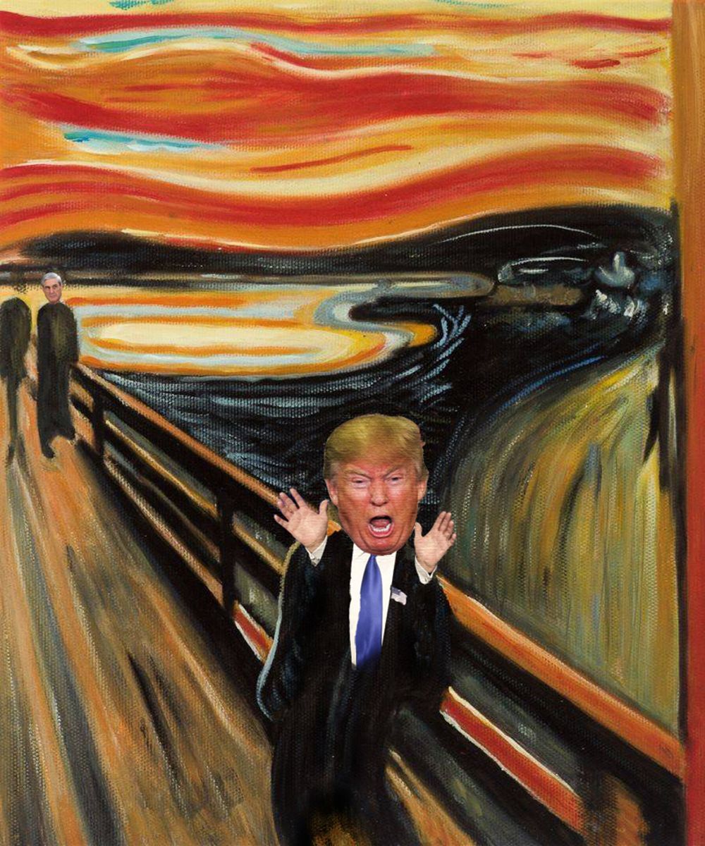 overstockart's tweet photo. It's spooky October!

The Trump Scream 
View it:  https://t.co/N22WRwjhwp 

#art #donaldtrump https://t.co/FWImVjfYp3