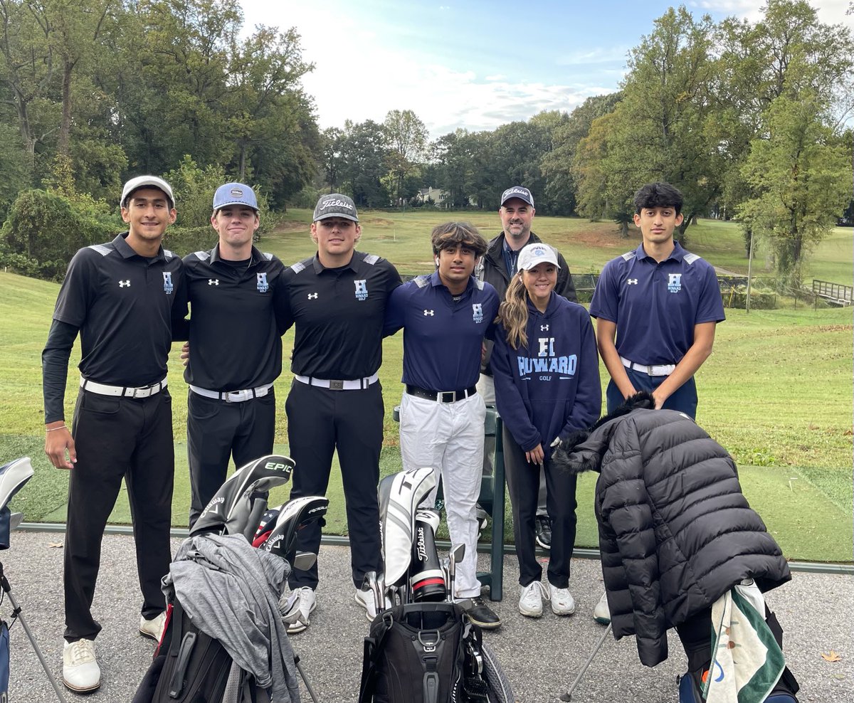 Howard Golf ready for District V Tournament. Let’s go Lions!!!