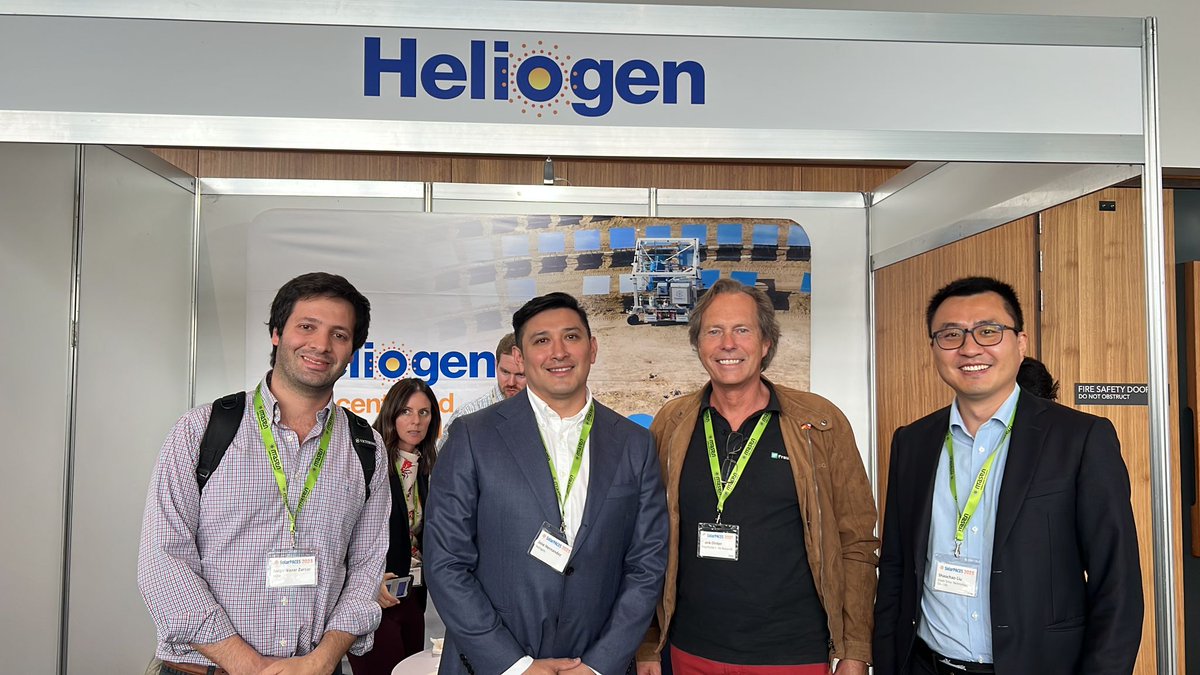 AcspChile's tweet image. ⚡☀️ #Sydney Esta semana estamos participando en la Conferencia de @IEA_SolarPACES 2023.
✅ Nuestro Pdte Frank Dinter, asistió junto a tres de nuestros socios SQM @Cosinsolar y nuestro nuevo asociado Heliogen.
✅ En la 29° versión se tratarán todos los desafíos de la #CSP en 🌎