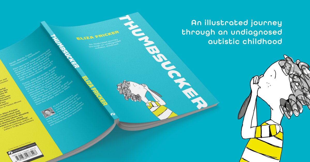 JKPAutism's tweet photo. An illustrated journey through an undiagnosed autistic childhood, from @_MissingTheMark comes 'Thumbsucker', available for pre-order now - https://t.co/T2rTCTKsq9

#Thumbsucker #MissingTheMark #ElizaFricker #Autism #Autistic #Neurodiversity #Neurodivergent https://t.co/18ghilVtYp