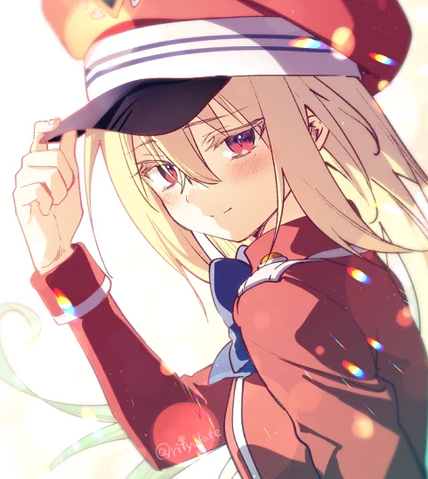照れコマリ 