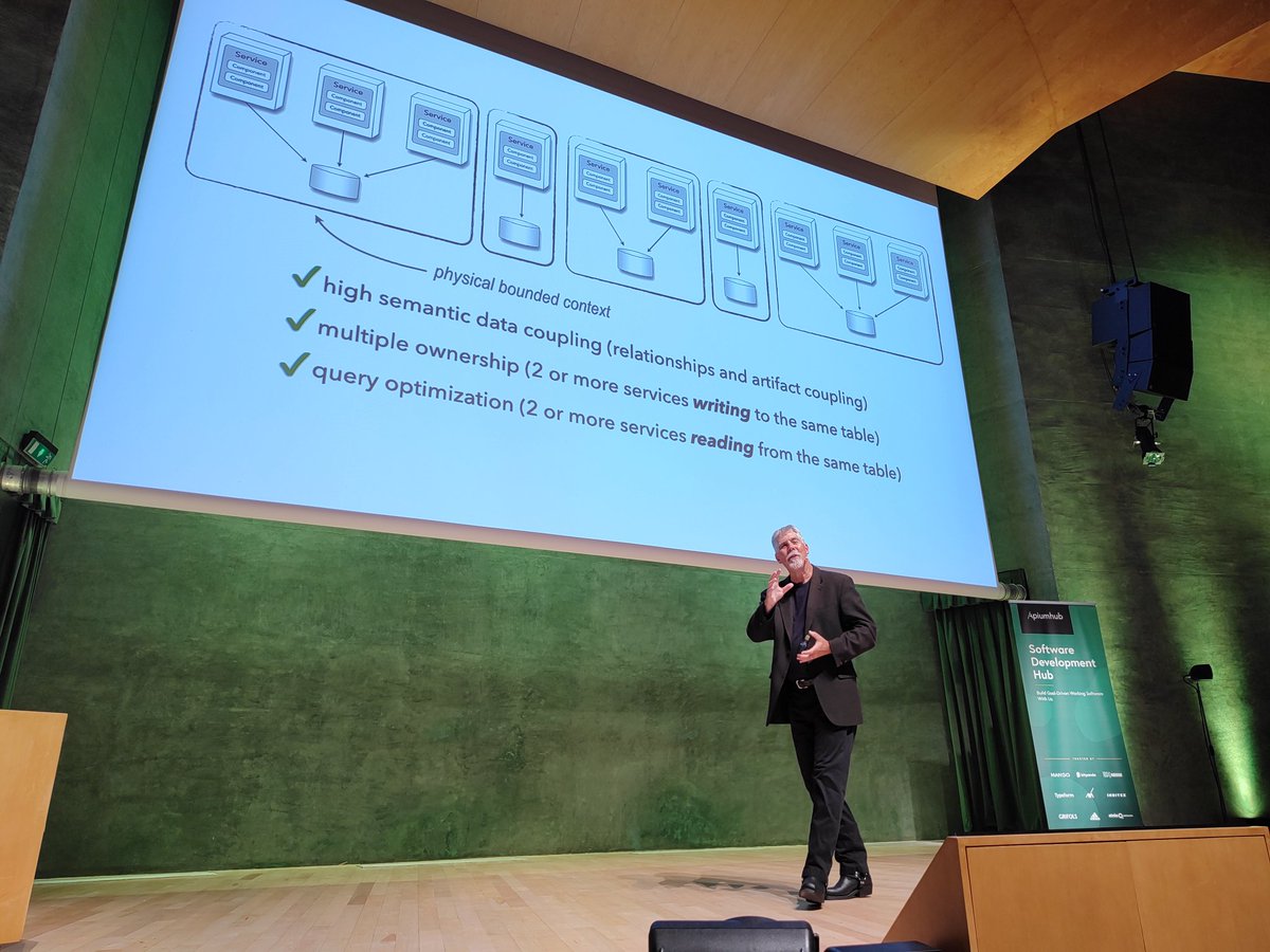 tekiegirl's tweet image. Mark Richards gave us some very applicable lessons learned from #microservices this morning at #gsas

#gsas23 gsas.io