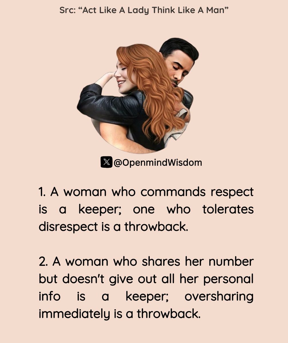 12 Sentences to know "If she is a keeper or a throwback? (Book "Act