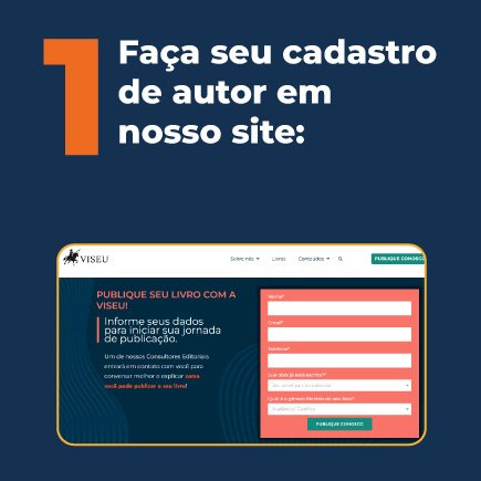 EditoraViseu's tweet photo. Para iniciar sua jornada com a Viseu, é simples:
1. Cadastro de autor no site: https://t.co/xEUQCctScB
2. Enviar o original nos formatos: Word ou PDF para o e-mail originais@editoraviseu.com

Publique seu livro conosco! https://t.co/jyMF29m5g0
