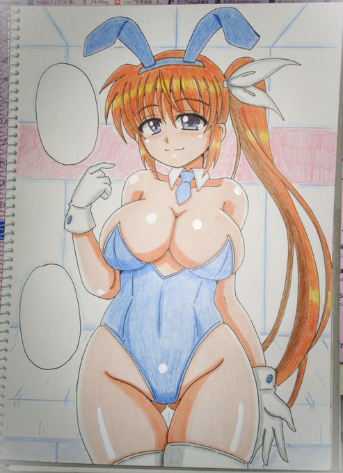 リリマジ進捗、今回はバニー姿です。(お顔は修正入るかも) 