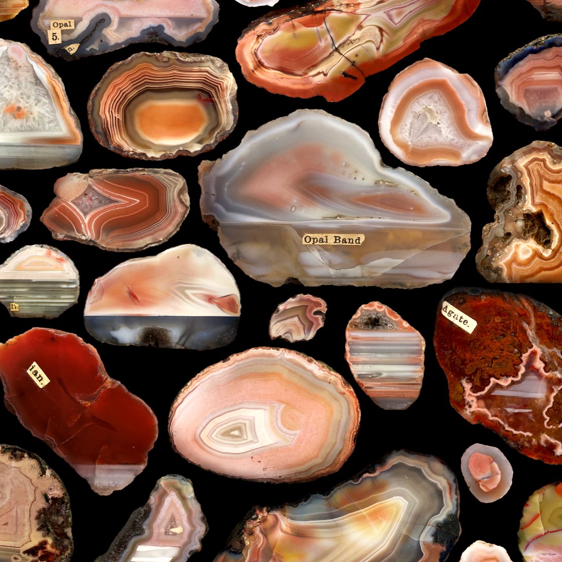 Oops, we missed a couple of days there! 
Have a nice summary of the last month of Blue Hole agates to make up for it.
Back to our regular scheduled programming from today.