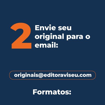 EditoraViseu's tweet photo. Para iniciar sua jornada com a Viseu, é simples:
1. Cadastro de autor no site: https://t.co/xEUQCctScB
2. Enviar o original nos formatos: Word ou PDF para o e-mail originais@editoraviseu.com

Publique seu livro conosco! https://t.co/jyMF29m5g0