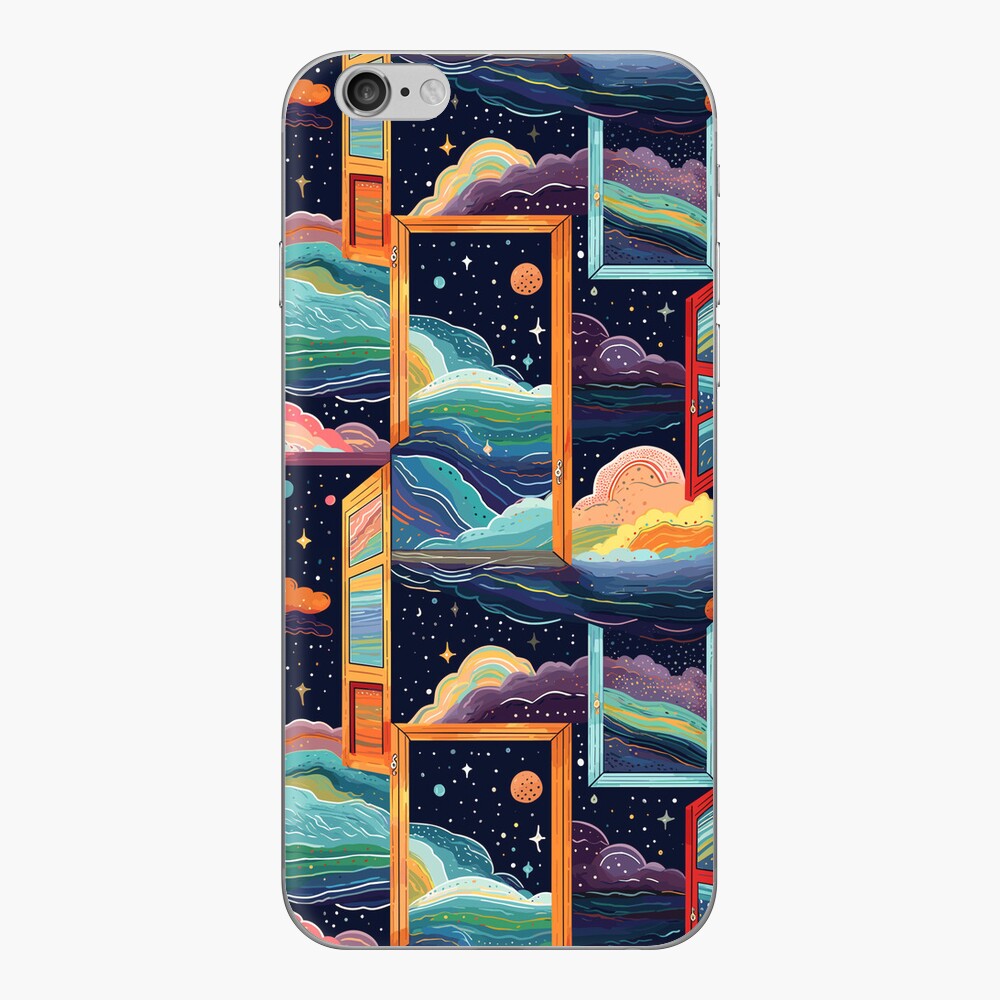 FredaLillyprint's tweet photo. What's behind door number one? A whole galaxy! 🌌🚪 'Galaxy Doors' is now opening on #Redbubble! Gift the cosmos or decorate with stellar style with this unique #FredaLillyPrint.  🌟🎨 #FredaLilly #Fauvism https://t.co/0jnvS2HLFx https://t.co/VqilXm65u6