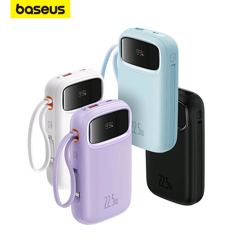 kYo_93's tweet photo. Check out Baseus Power Bank PD Fast Charging Built In Dual-Cable Digital Display For Phone (20000mAh/22.5W/20W) for RM85.90. Get it on Shopee now! https://t.co/MUSpw1uUBh https://t.co/wjveuOqNWc