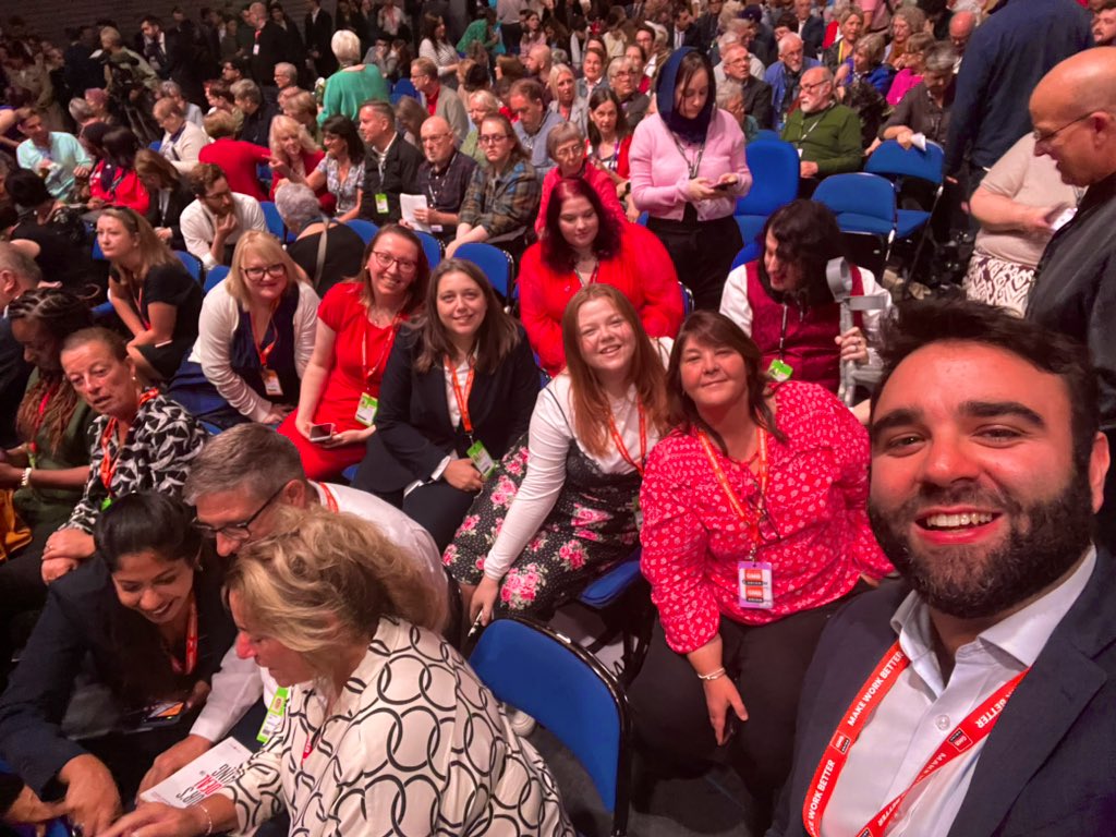 thoyles's tweet photo. Buzzing atmosphere at #Lab23 with #TeamGMB
Time for a Labour government. https://t.co/qJjtlyzu0X