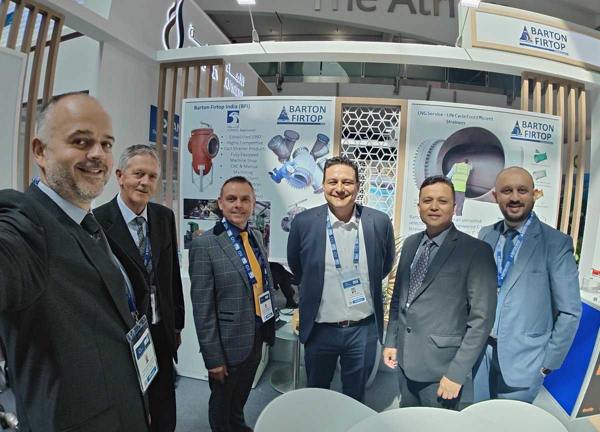 What a great week we had at the ADIPEC Exhibition and Conference 🌟

We would like to say a special thank you to those who joined us on stand, it was a pleasure to engage with new and existing customers.

#BartonFirtop #ADIPEC2023 #WorldLeadingFiltration #UKmanufacturing