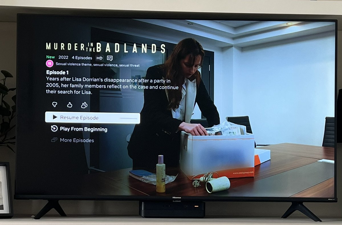 letsfindlisa's tweet photo. Today is the day when our documentary about Lisa , ‘Murder in the Badlands’ airs on Netflix @NetflixUK 
Please watch and try to get this trending, the more people who see Lisa’s story, the more chance we have of finding her and getting justice #truecrime #Netflix #letsfindlisa https://t.co/ERrri5yZzO
