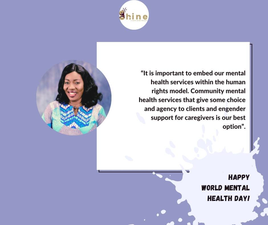 ishineprojectng's tweet photo. #WorldMentalHealthDay https://t.co/mJQImDFZsM