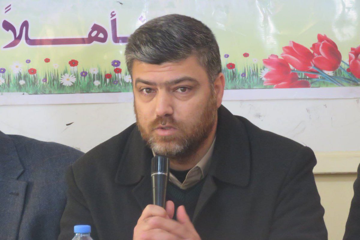 hassaneslayeh's tweet photo. استشهاد عضوي المكتب السياسي لحركة حماس في غزة زكريا أبو معمر وجواد أبو شمالة بقصف إسرائيلي على غزة https://t.co/gWsDg8aPTb