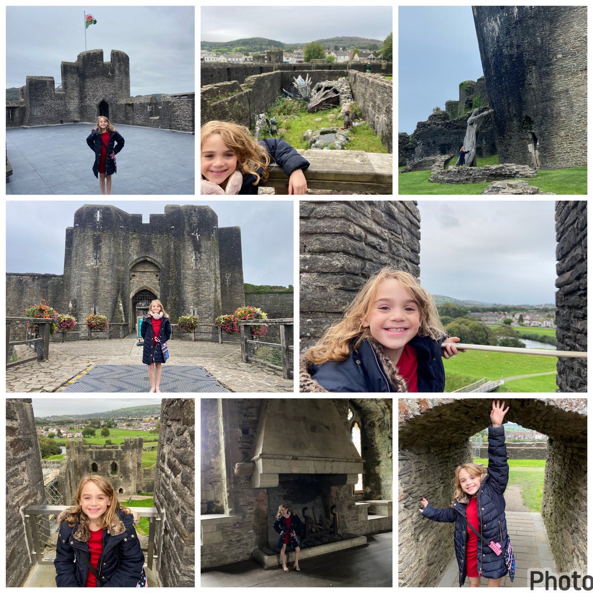 emmal_roberts's tweet photo. Enjoying a 1st visit inside the castell and trying to spot school from the top of the towers @Ysgol_y_Castell #sicastell https://t.co/ZoVqmrSWVd