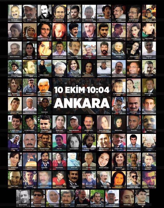 yavuzhalatt's tweet photo. Unutmayacağız, unutturmayacağız!
#10EkimAnkaraKatliamı https://t.co/cCAT1RU6IB