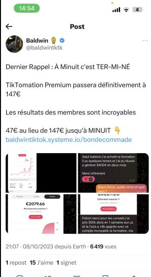 strickzii's tweet photo. @baldwintktk tu peux nous expliquer pk vous gagnez le meme montant hier ??? https://t.co/DAuidqyZhw