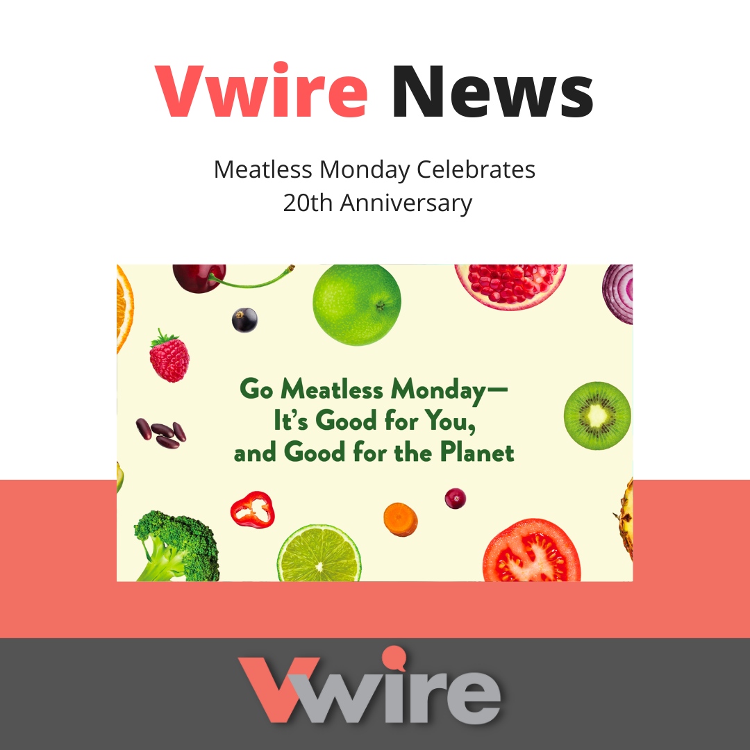 Meatless Monday is celebrating its 20th birthday, marking two decades of encouraging people to reduce meat in their diet for their health and the health of the planet.
⁠
vwire.com/meatless-monda…