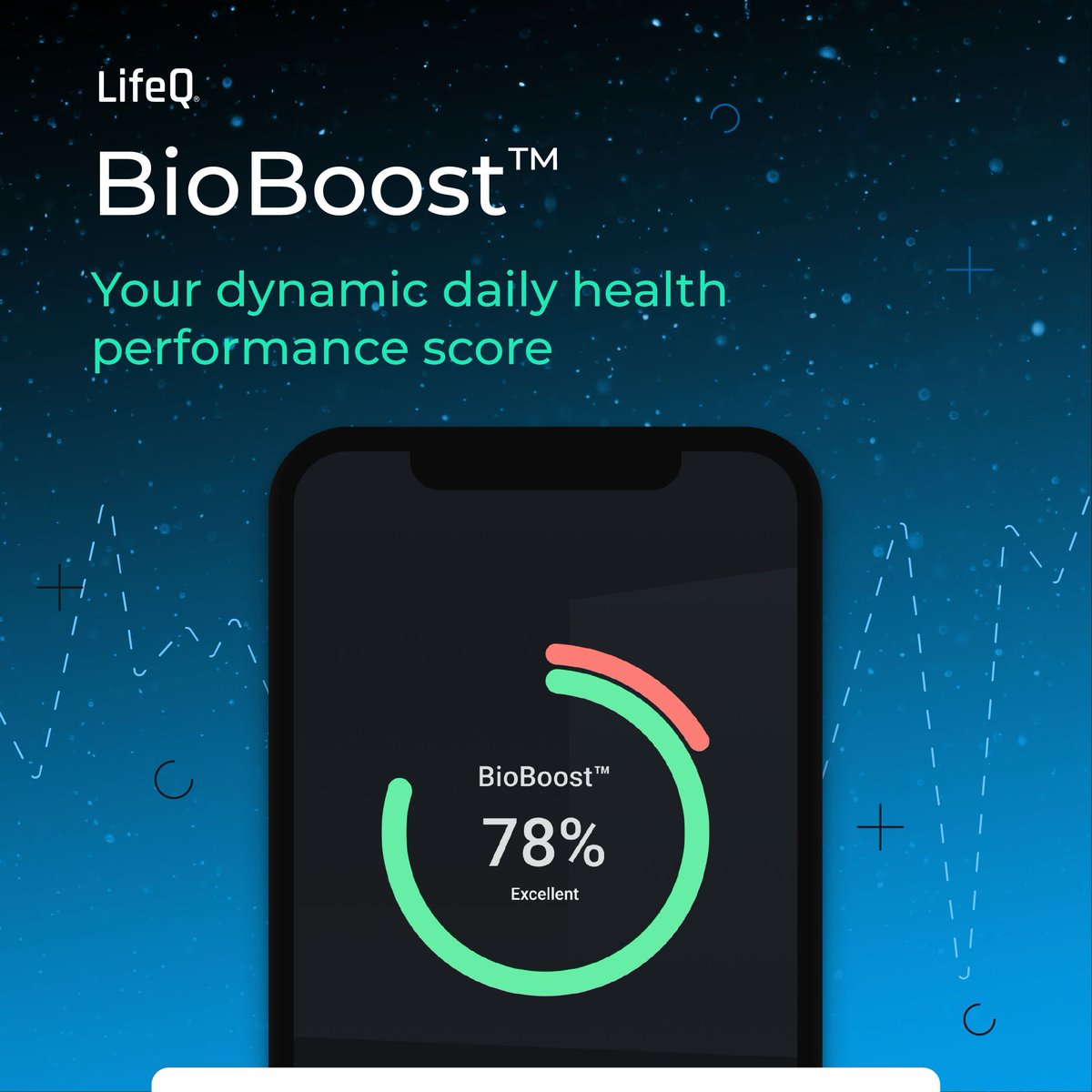 Use BioBoost™ to lower your BioAge®. Find out how at lifeq.com/lifeq-health. #LifeQ #LifeQHealth #AgingWell #BioAge #BioBoost