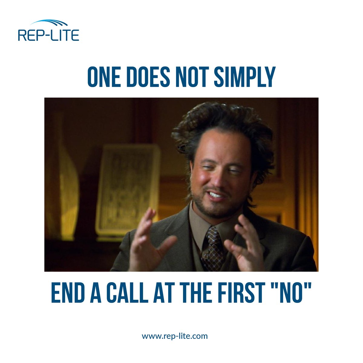 First 'No'? That's just the opening act. 😎📞

#Replite #MedicalSales #SalesLife #SalesHumor #SalesInterview #MedicalSalesHumor #SalesResilience #PersistencePaysOff