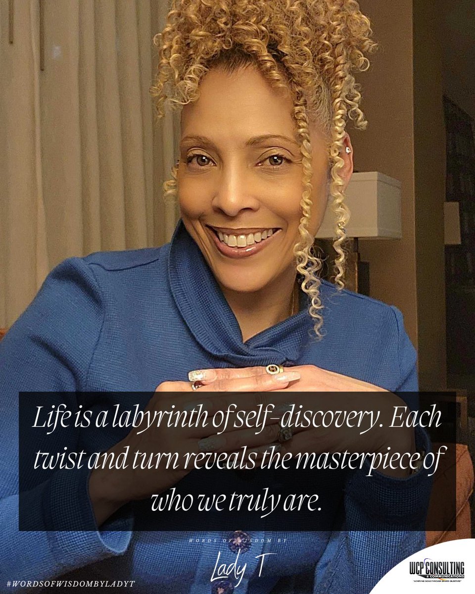 wcpcommunicate's tweet image. 🌟 Life is a labyrinth of self-discovery. Every twist and turn unveils the masterpiece of who we truly are. Keep exploring your path with wonder. 🚀

#WordsOfWisdomByLadyT #SelfDiscovery #ExploreYourPath