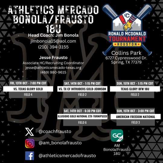 CoachBonola's tweet image. Super Excited to Hit the Dirt with this Talented Group of Athletes that Love the Game!!! #LFG #DontSuck #fAMily @coachfrausto @MercadoAcademy