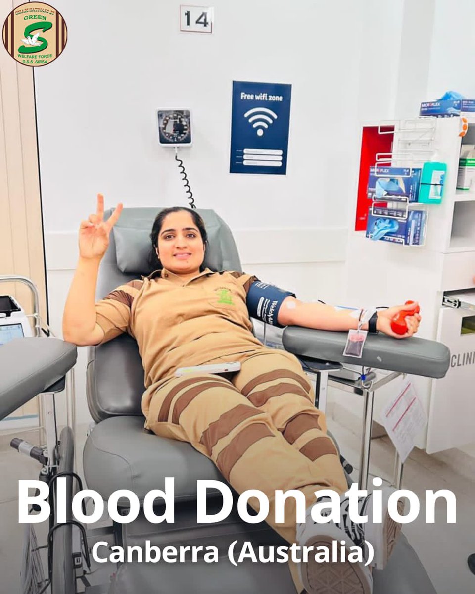 GreenSwelfares's tweet photo. Kudos to Shah Satnam Ji Green S Welfare Force Wing volunteers from Canberra, Australia🇦🇺for their noble act of donating🩸blood to patients in need. Their dedication shines bright, embodying the spirit of selfless service. Let's share their story and inspire more to contribute! #BloodDonation #TrueBloodPump #DeraSachaSauda