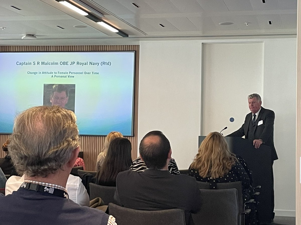 Great to see @normanton100 mediator Stephen Malcolm OBE speaking @hughjameslegal Military Conference “Women In The Armed Forces Community” #HJmilitary23
