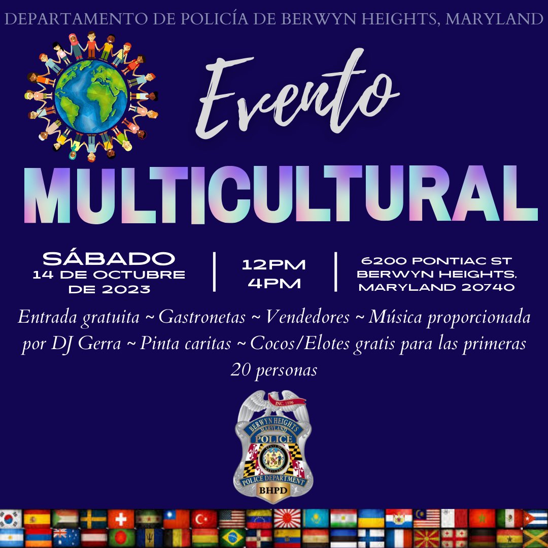 pgcfec's tweet image. Enjoy a family day with face painting, music, different vendors, and food trucks.  #MulticulturalEvent #FacePainting #Music #FoodTrucks #CommunityEvent #CulturalCelebration #pgcfec
