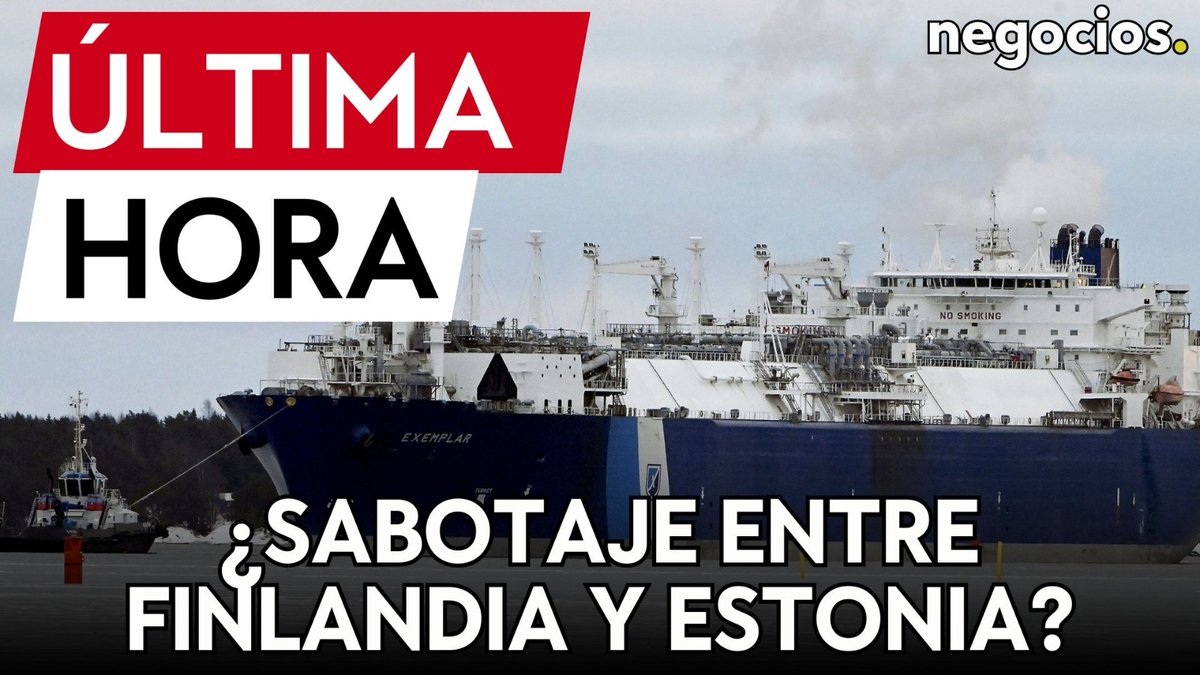 negocios_tv's tweet photo. ÚLTIMA HORA | Posible sabotaje en el gasoducto entre Finlandia y Estonia que eleva el precio del gas
https://t.co/CBV8XGRIme
#gas #fugas #finlandia #estonia #otan #gasoducto #preciogas #subidadetipos #explosion #negociostv #ultimahora https://t.co/GnulUPcu6s
