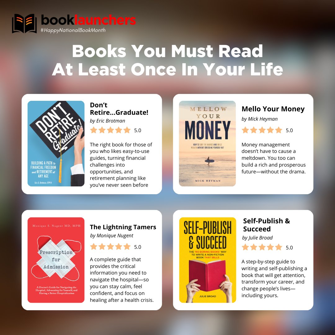 Book Launchers tweet media