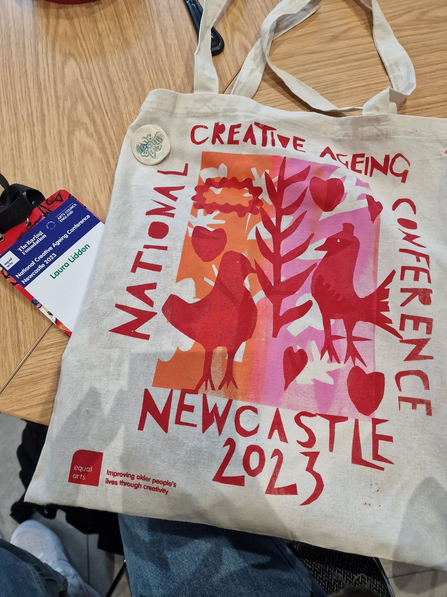 Having a great time at the National Creative Ageing Conference 2023 in Newcastle. Lots of great conversations and a chance to network. #CreativeAgeingConf2023 @ace_national @DanceOn_Yorks @YorkshireDance @BMDCSportsDev