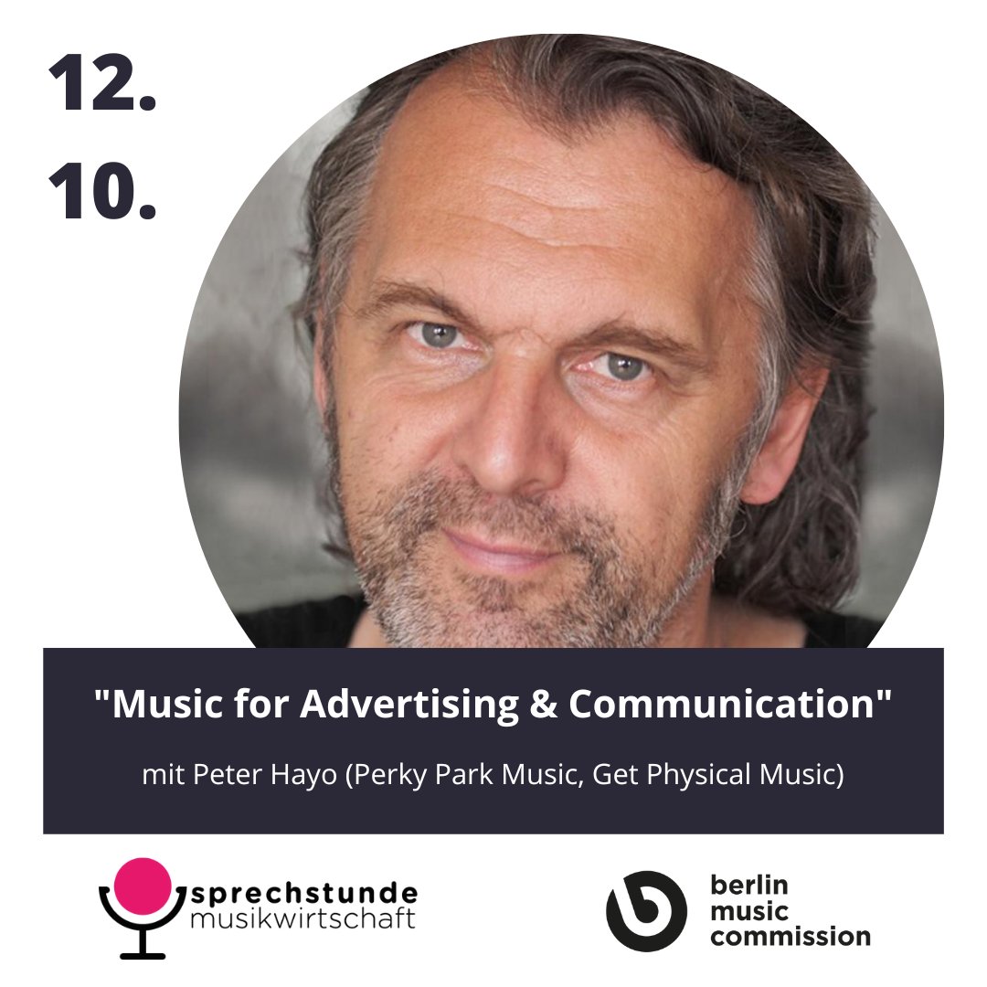 🎶 Am 12. Oktober: BMC Sprechstunde: "Music for Advertisement &amp; Communication"

Erfahrt alles über Musik in Werbung &amp; Kommunikation von einem echten Profi. Von der Auswahl der Musik bis zum finanziellen Aspekt – Peter Hayo hat die Antworten. 🎵

Anmeldung: bmusiccommission.typeform.com/to/b6jZoSva