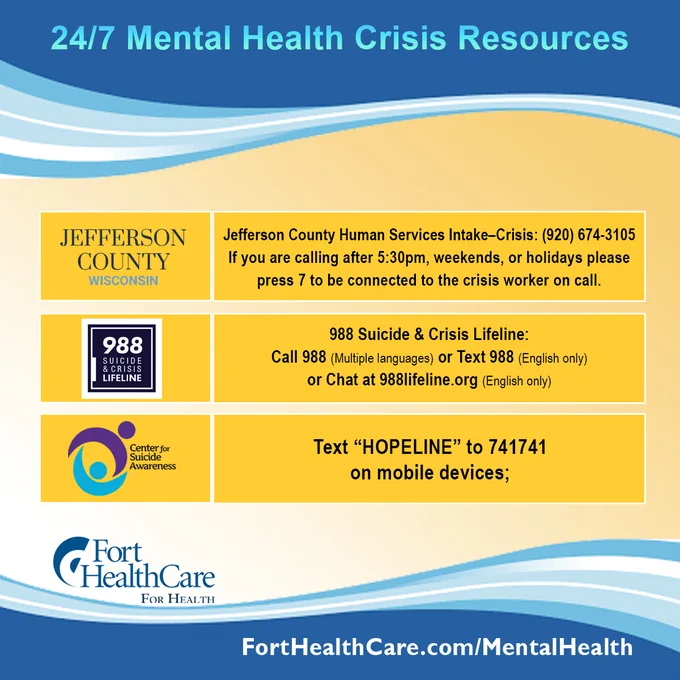 Image from Fort HealthCare (@FortHealthCare)
