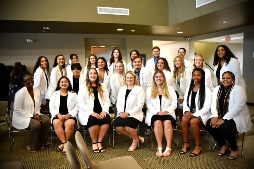 We held our annual White Coat Ceremony on October 7. Congrats to all of the students who received their white coat this past weekend! You all have great futures ahead of you and we couldn't be more proud!💛💙🧑‍⚕️👩‍⚕️