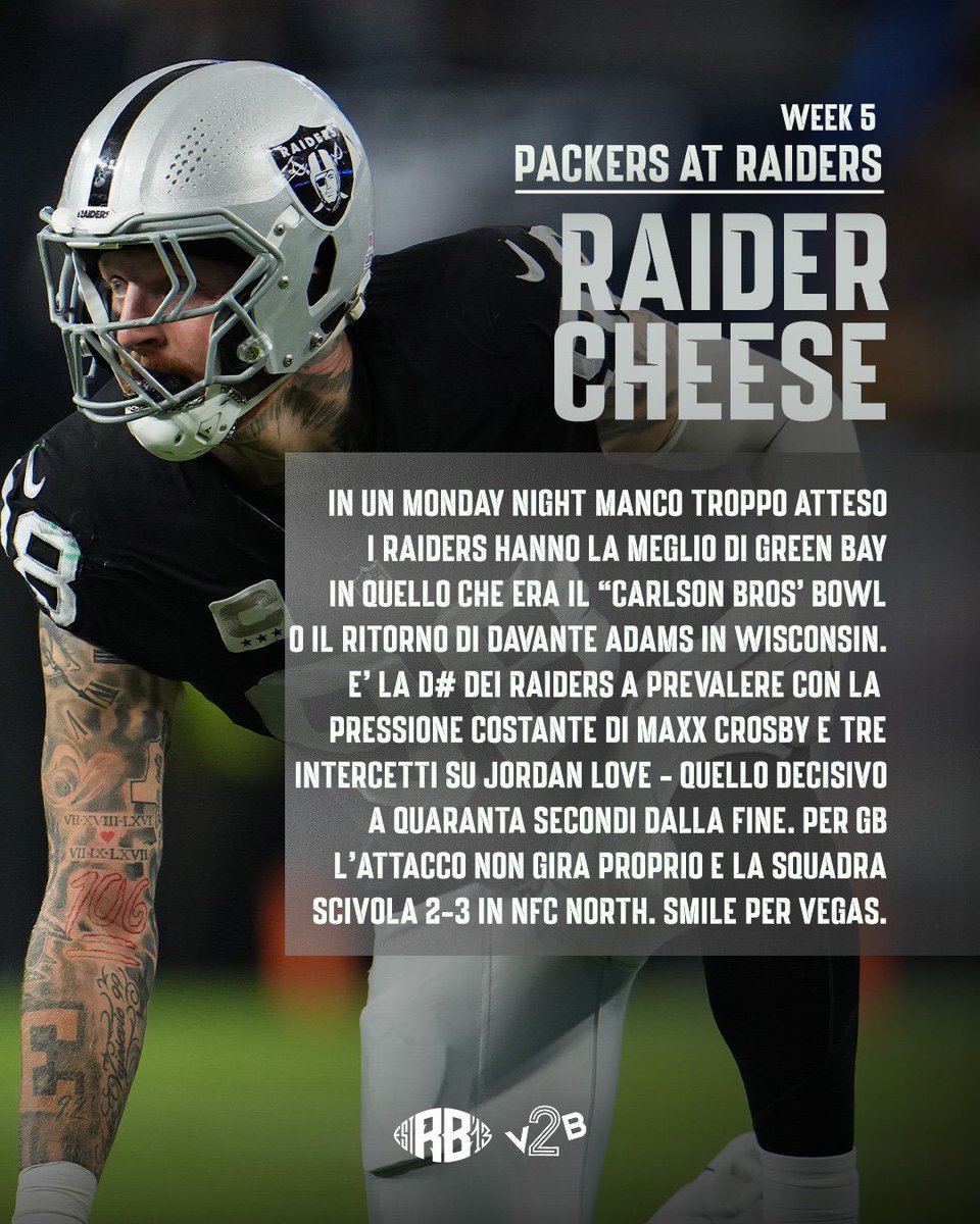 RadioBonanzaNFL's tweet photo. Chiudiamo con il #MNF che ha visto il ritorno in campo di Jimmy G. E il ritorno vs Green Bay di Davante (non come abbiamo scritto in grafica #refuso).
Male Jordan Love. #GoPackGo https://t.co/pfo1nIutLQ