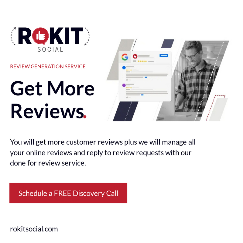 RokitSocial's tweet image. ⭐⭐⭐⭐⭐When it comes to local search results, online reviews play a crucial role. They provide valuable social evidence, build trust, and help you rank higher. 💼🌟 rokitsocial.com/review-generat…

#LocalSearchResults #OnlineReviews #RokitSocial