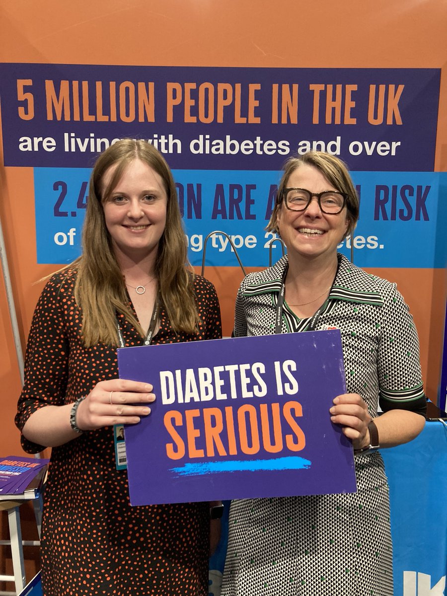 We've been spending the past couple of days at Labour Party Conference 👋

Our wonderful Campaign Champions have talked to MPs, councillors and the public about our Manifesto.

Read about how diabetes care and prevention can be transformed 👇🏼

bit.ly/3PxU2oI

#LPC23