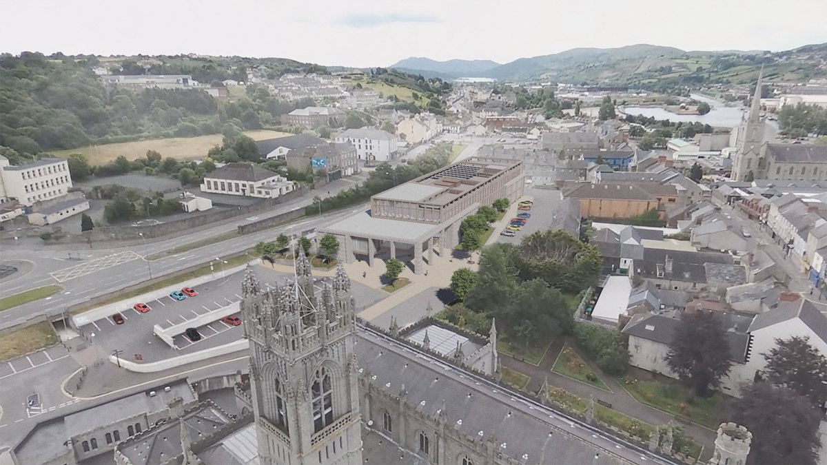 nmdcouncil's tweet photo. Our plans for a Civic and Regional Hub in Newry have reached a significant stage of development. Read more: https://t.co/gNwZlWucPJ #BRCityDeal #EmpoweringNMD #NewryCCR #NMDJourney https://t.co/JkYmviFcg0