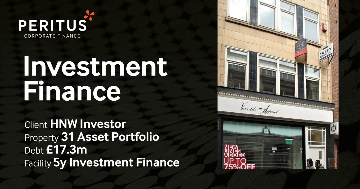 Despite today’s higher interest rate environment, liquidity for investment assets is still available. 

Call the team on 0203 7455 893 to explore the refinancing options available today. 

#investmentfinance #propertyfinance #commercialfinance