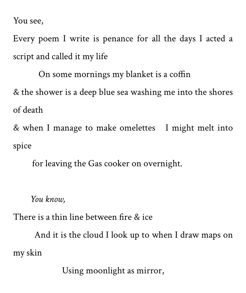 RMgbodichinma's tweet photo. It's mental health day today. For many deep &amp; touchy reasons mental health is a subject that is very important to me. I wrote this poem in 2021 &amp; it was published at @SprinngLM 

Read full poem here: https://t.co/d0WInkJHPH https://t.co/XJjoqcys99