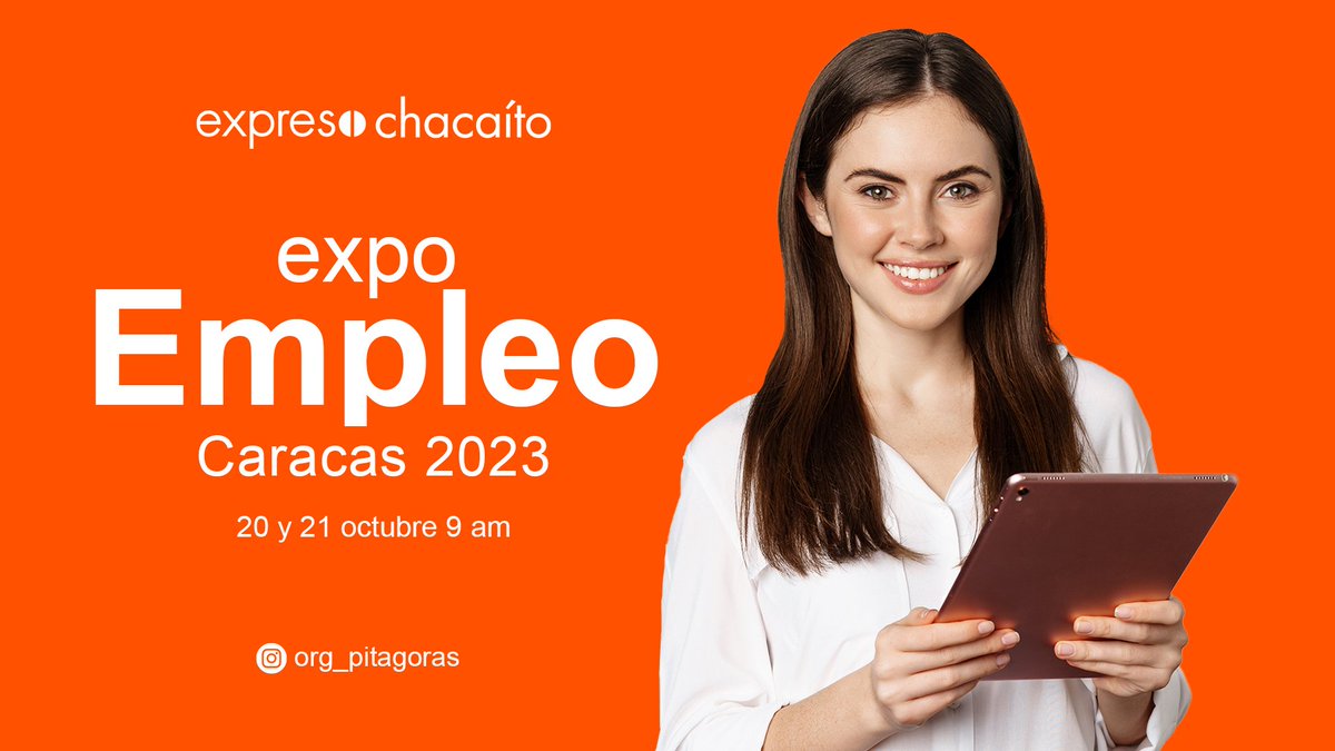 El empleo que buscas ¡está en nuestra feria de empleo!

Ven el 20 y 21 de octubre al piso 2 de nuestro #expresoChacaíto de 9:00 a.m a 4:00 p.m a la feria de empleo que traemos para ti, en conjunto con la <a href="/org_pitagoras/">Organización Pitágoras</a> 

¡Te esperamos!
