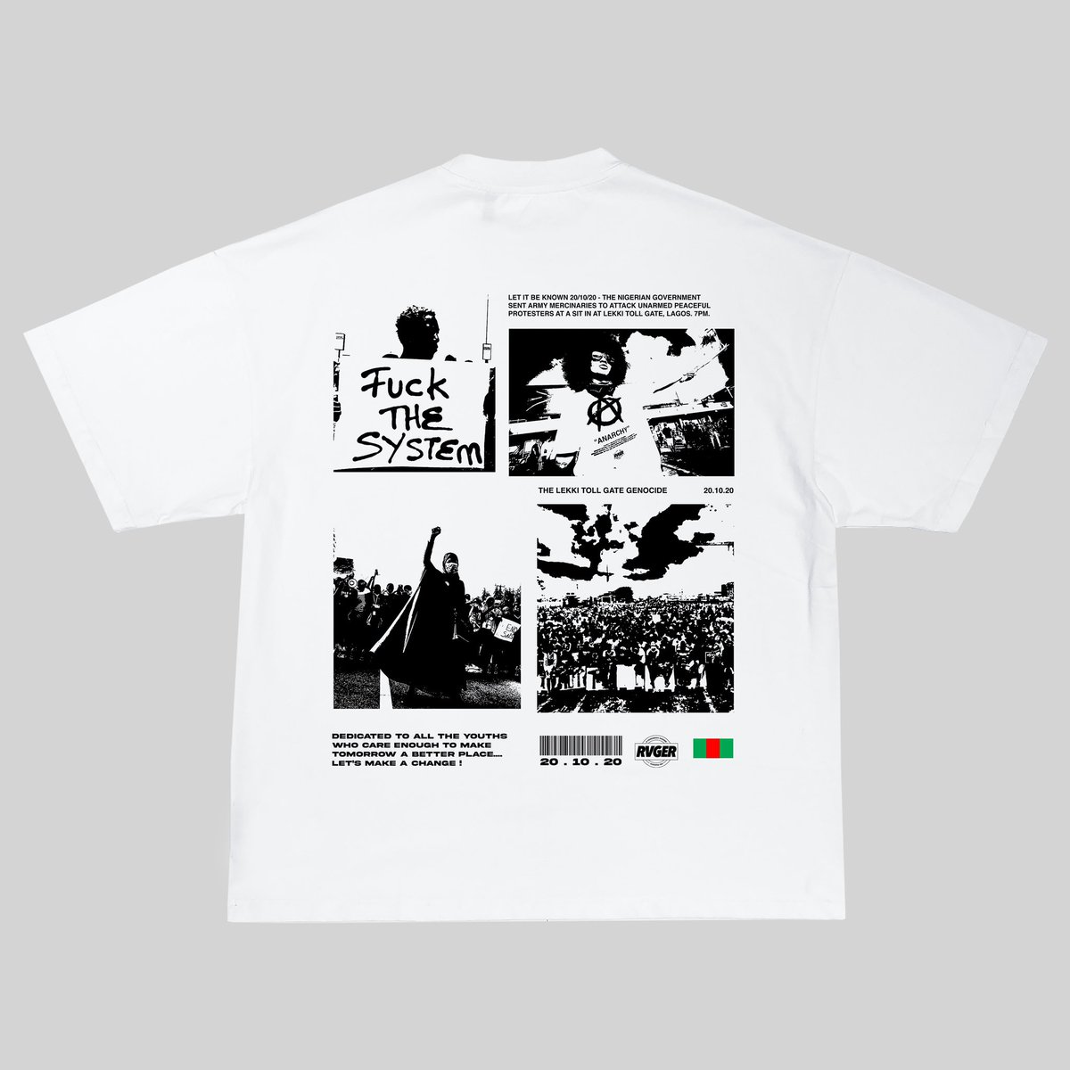 Repost this tweet if you think we should giveaway a free RVGER ‘201020’ T-shirt on the 20th of October‼️ #rvger