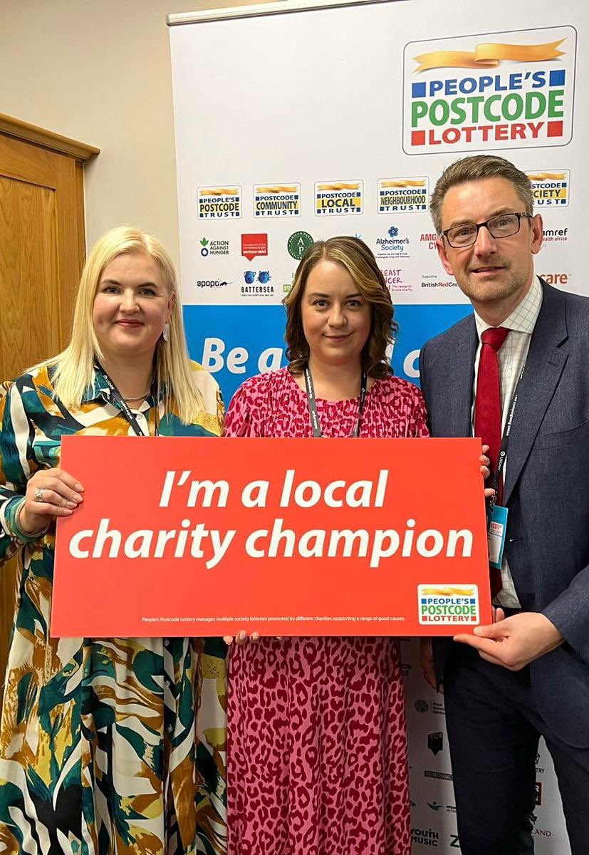 ClaraB27's tweet photo. Many thanks to Shadow Gambling Minister @Steph_Peacock for her support for @PostcodeLottery &amp; removing the charity lottery sales limits to help us fund more charities around Britain! https://t.co/WmGf7F9itn