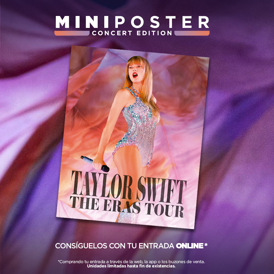 OdeonMulticines's tweet photo. Ya estamos listos para #TaylorSwiftTheErasTour con la Concert Edition de #StarTickets y los #MiniPosters !🎙️ Llévate uno de ellos comprando tu entrada online a través de la web, app o buzones de venta! 🎟

*Unidades limitadas hasta fin de existencias.

#TaylorSwift #TheErasTour https://t.co/fslNVoEsXg