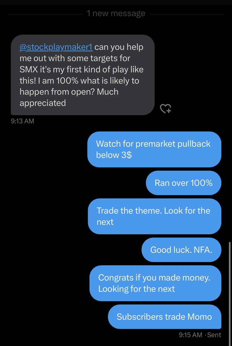 Here’s a tip for people that can’t get out of a trade m

If you made 100%+ overnight